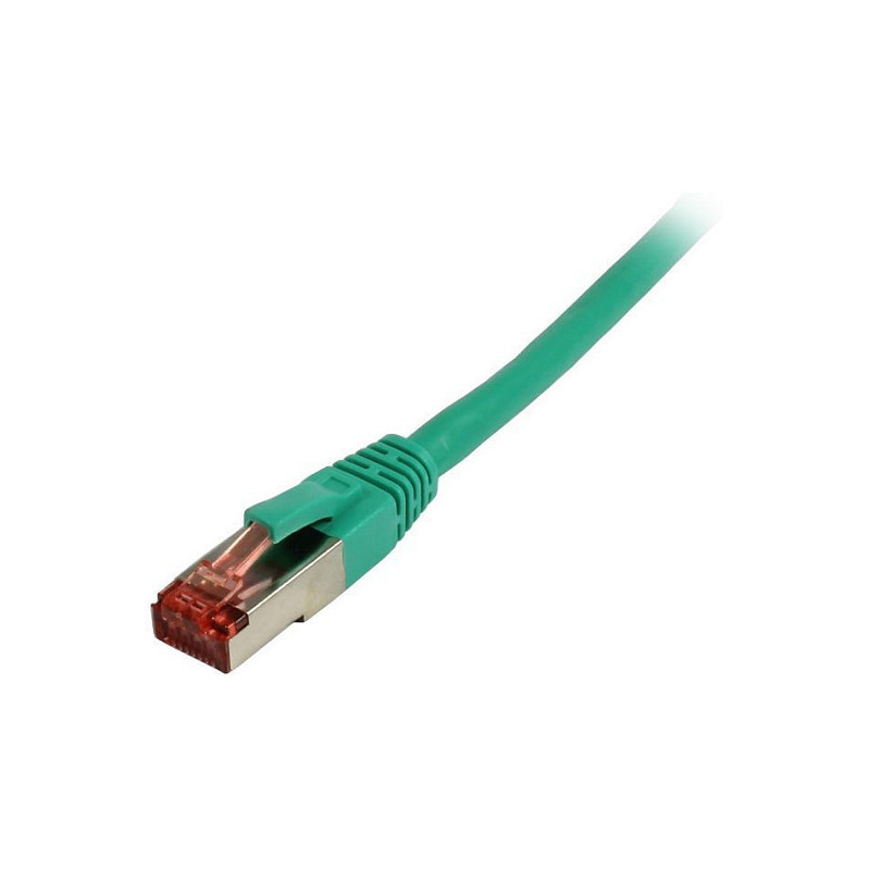 „Synergy21“ jungiamasis kabelis RJ45, CAT6 250Mhz, 10 m žalias, S-STP(S / FTP), TPE / LSZH(Superflex)