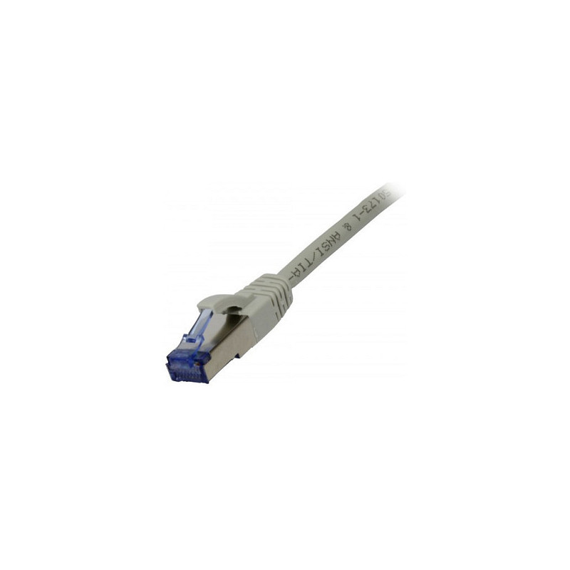 „Synergy21“ jungiamasis kabelis RJ45, CAT6A 500MHz, 1,0 m, pilkas, S-STP(S / FTP), testuotas komponentais (GHMT sertifik