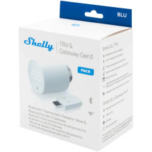 Shelly Plug Play "Blu TRV Blu Gateway Gen3" radiator thermostat + gateway Shelly Plug Play "Blu TRV Blu Gateway Gen3" radiator thermostat + gateway