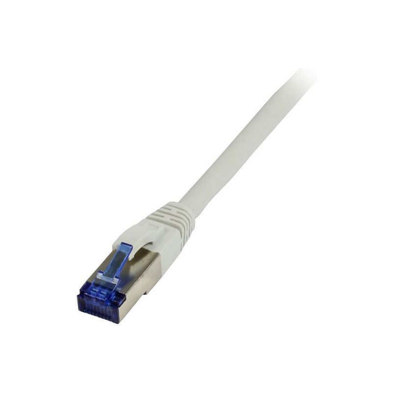 „Synergy21“ jungiamasis kabelis RJ45, CAT6A 500Mhz, 3 m, pilkas, S-STP(S / FTP), TPE / LSZH(Superflex), AWG26,