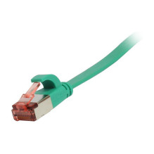 „Synergy21“ jungiamasis kabelis RJ45, CAT6 250Mhz, 5m žalias, FTP(U / FTP), TPE(Superflex), plokščias