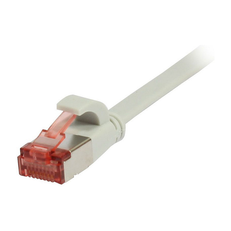 „Synergy21“ jungiamasis kabelis RJ45, CAT6 250Mhz, 5m pilkas, FTP(U / FTP), TPE(Superflex), plokščias