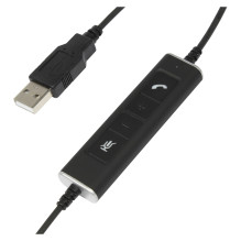 „Plusonic“ USB ausinės 10.2P, binauralinės, suderinamos su BBB „Plusonic“ USB ausinės 10.2P, binauralinės, suderinamos su BBB