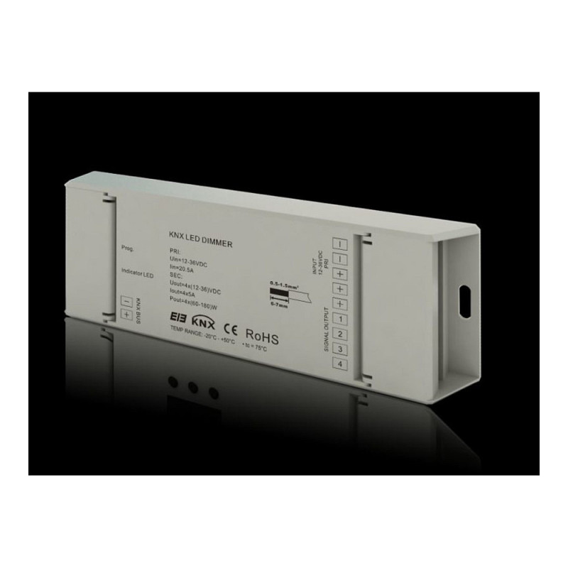 „Synergy 21 LED“ serijos EOS 08 KNX valdiklis, reguliuojamas šviesos stiprumas 4*350mA