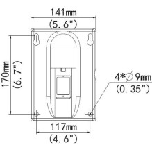 ALLNET Wallmount / Wall bracket for ALL-CAM2498-LEP ALLNET Wallmount / Wall bracket for ALL-CAM2498-LEP