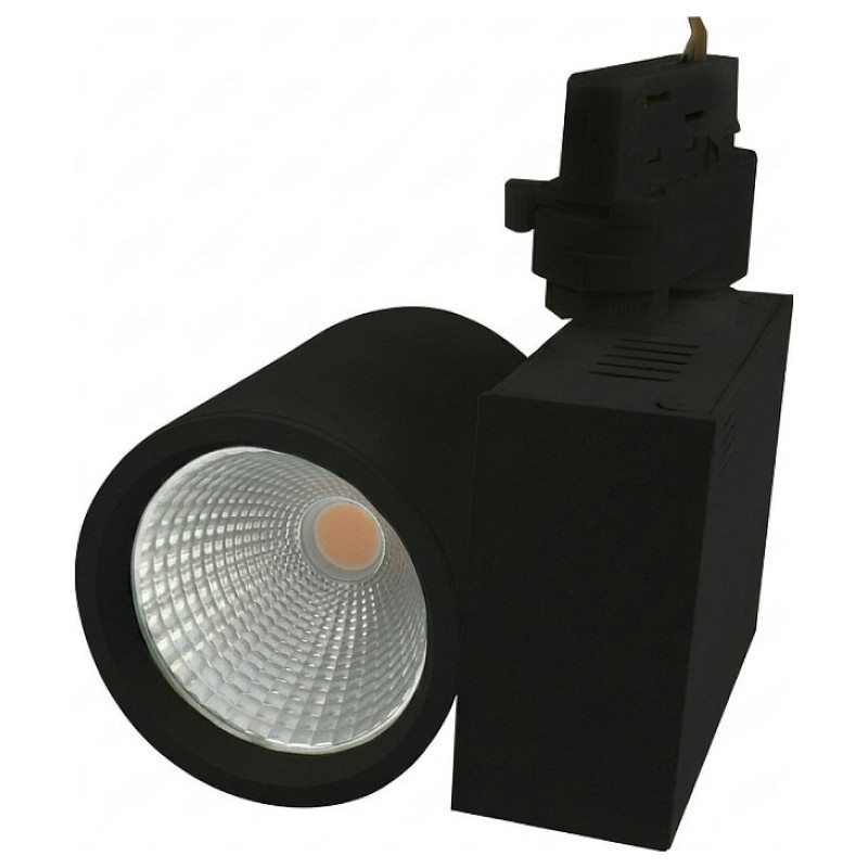 Synergy 21 LED track series for VLA series power rail, 40W, 30°, warm white, CRI 90, black