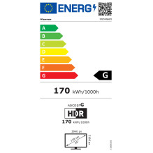 „Hisense“ 55 colių 4K UHD IPS skaitmeninis informacinis ekranas – veikia visą parą