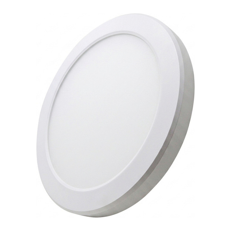 Synergy 21 LED light panel, round, 18W, 3000K / 4000K / 6500K, CCT adjustable, TRIAC dimmable