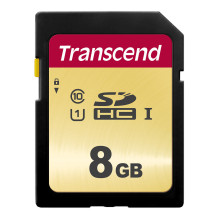 „Transcend“ 8 GB, UHS-I, SD