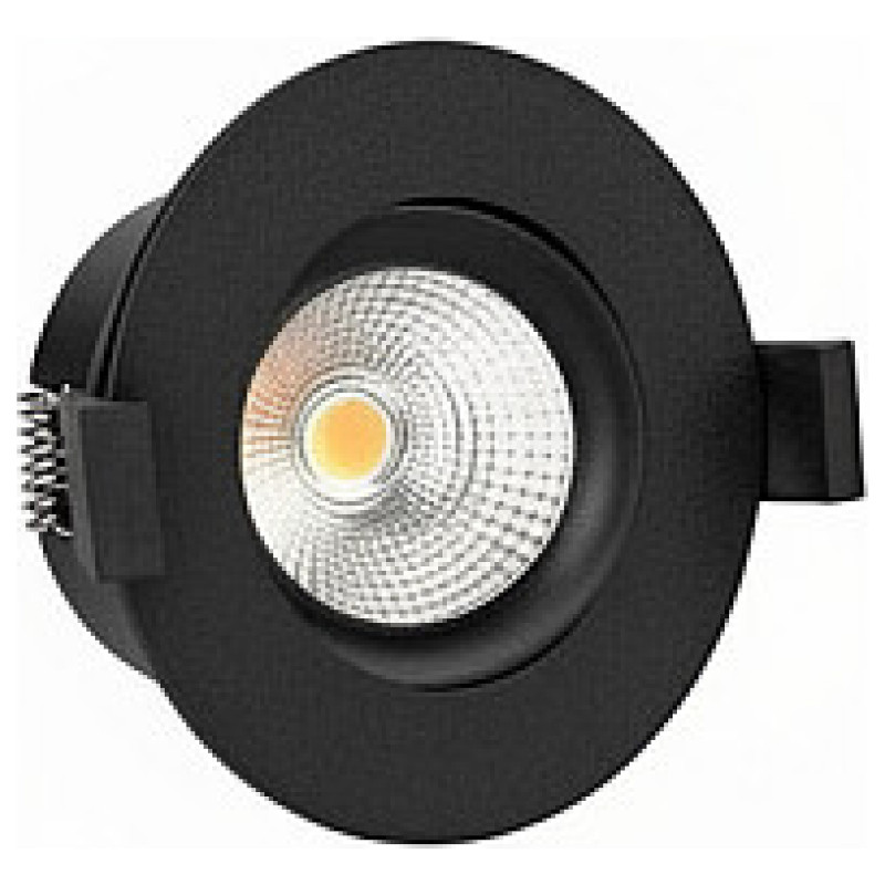Shelly PbS · Hilux DS8 LED Recessed Spotlight · 2200-6500K · CRI95 · 600lm · BT · WLAN · black