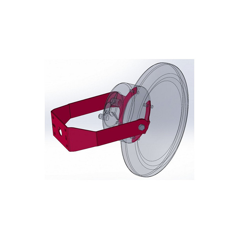 Synergy 21 LED Spot Pendant Light UFO, wall bracket for UFO size S, long arm