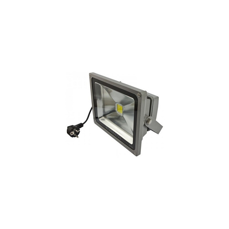 Synergy 21 LED Spot Outdoor Construction Light 50W Black Housing - Neutral White V2