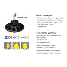 Synergy 21 LED Spot Pendant Light UFO 200W for Industry / Warehouses cw 120°