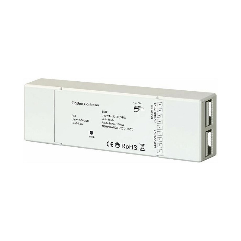 Synergy 21 LED Series EOS 10 ZigBee 5-Channel Controller RGB-WW (RGB-CCT)