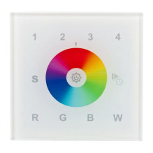 „Synergy 21 LED“ serijos EOS 05 sieninis jungiklis RGB-W