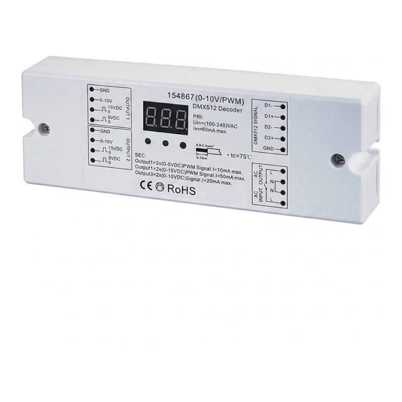 Synergy 21 LED series EOS 07 DALI controller DT8 dimmer 4 channel