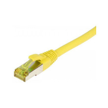 „Synergy21“ jungiamasis kabelis RJ45, CAT6A 500Mhz, 5 m, geltonas, S-STP(S / FTP), TPE / LSZH(Ultraflex), AWG26, su CAT7