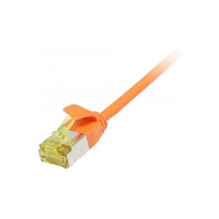 „Synergy21“ jungiamasis kabelis RJ45, CAT6A 500Mhz, 0,15 m, oranžinis, U / FTP, plonas apvalus skersmuo 3,8 mm, TPE / LS
