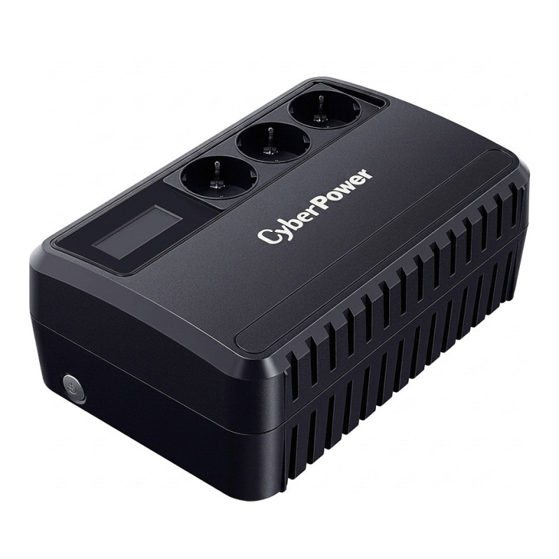 CyberPower BU Basic BU650EULCD 650VA 360W 3x Schuko plug connection and USB