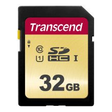 „Transcend“ 32 GB, UHS-I, SDHC
