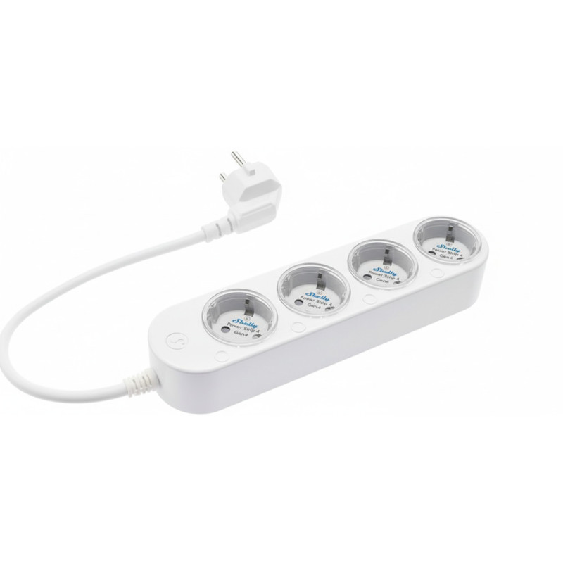 Shelly Plug Play Power Strip 4 Gen4 white