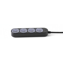 Shelly Plug Play maitinimo blokas 4 Gen4, juodas Shelly Plug Play maitinimo blokas 4 Gen4, juodas
