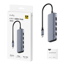 Cudy UH500 laptop dock / port replicator Cudy UH500 laptop dock / port replicator