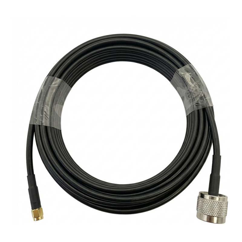 Poynting Antennas accessory cable A-CAB-47 5m HDF-195 Low Loss cable N-Type Male to SMA Male