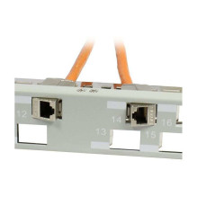 Synergy21 Keystone, module carrier, 19" patch panel for 24xTP modules, 1U (96mm deep) 45-degree angled outlet, ligh Synergy21 Keystone, module carrier, 19" patch panel for 24xTP modules, 1U (96mm deep) 45-degree angled outlet, ligh