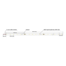 „Synergy 21“ LED juostelė, 2835–30 NW, DC24V, 130W, IP20, ULS, 20 m „Synergy 21“ LED juostelė, 2835–30 NW, DC24V, 130W, IP20, ULS, 20 m