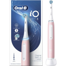 Elektrinis dantų šepetėlis Braun Oral-B iO Series 3, rožinis Elektrinis dantų šepetėlis Braun Oral-B iO Series 3, rožinis