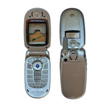 Motorola V500 V525 V550 Full Housing Original New Silver