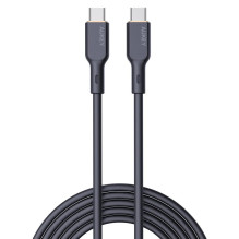 AUKEY CB-SCC101 USB-C Type-C Power Delivery PD 100W 5A 1m Silikon Black