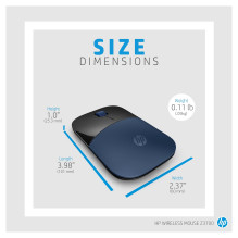 HP Z3700 Blue Wireless mouse HP Z3700 Blue Wireless mouse
