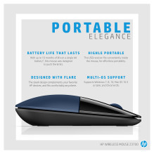 HP Z3700 Blue Wireless mouse HP Z3700 Blue Wireless mouse