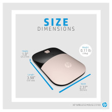 HP Z3700 Blue Wireless mouse HP Z3700 Blue Wireless mouse
