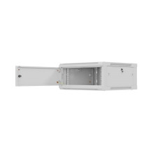 LANBERG WALL-MOUNTED INSTALLATION RACK CABINET 19" 4U 600X600 GREY, METAL DOOR (FLAT PACK) LANBERG WALL-MOUNTED INSTALLATION RACK CABINET 19" 4U 600X600 GREY, METAL DOOR (FLAT PACK)
