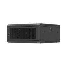 LANBERG WALL-MOUNTED INSTALLATION RACK CABINET 19" 4U 600X600 BLACK, PERFORATED DOOR (FLAT PACK) LANBERG WALL-MOUNTED INSTALLATION RACK CABINET 19" 4U 600X600 BLACK, PERFORATED DOOR (FLAT PACK)