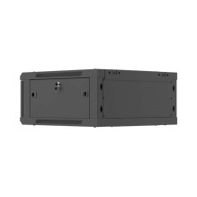 LANBERG WALL-MOUNTED INSTALLATION RACK CABINET 19" 4U 600X600 BLACK, PERFORATED DOOR (FLAT PACK) LANBERG WALL-MOUNTED INSTALLATION RACK CABINET 19" 4U 600X600 BLACK, PERFORATED DOOR (FLAT PACK)