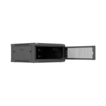 LANBERG WALL-MOUNTED INSTALLATION RACK CABINET 19" 4U 600X600 BLACK, PERFORATED DOOR (FLAT PACK) LANBERG WALL-MOUNTED INSTALLATION RACK CABINET 19" 4U 600X600 BLACK, PERFORATED DOOR (FLAT PACK)