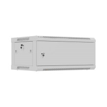 LANBERG WALL-MOUNTED INSTALLATION RACK CABINET 19" 4U 600X450 GREY, METAL DOOR (FLAT PACK) LANBERG WALL-MOUNTED INSTALLATION RACK CABINET 19" 4U 600X450 GREY, METAL DOOR (FLAT PACK)