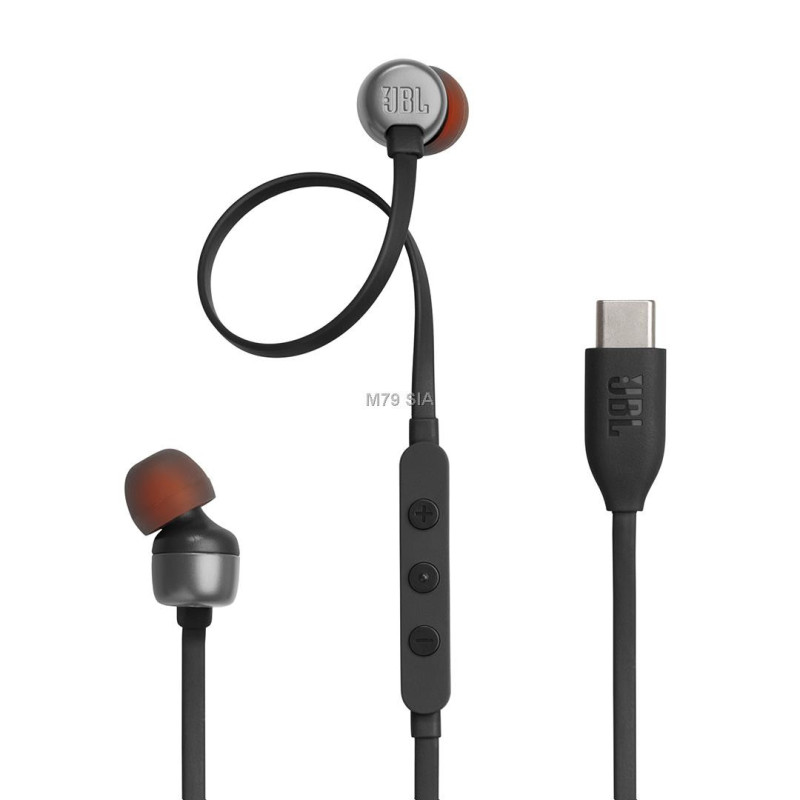 JBL Tune 310C USB-C melna - Austinas