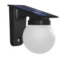 Synergy 21 LED wall battery solar lamp - Ball milky -