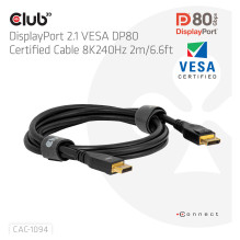 CLUB3D CAC-1094 DisplayPort cable