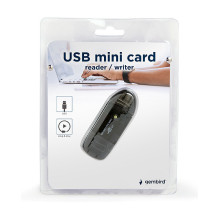 gembird USB Mini-Kartenleser / schreiber