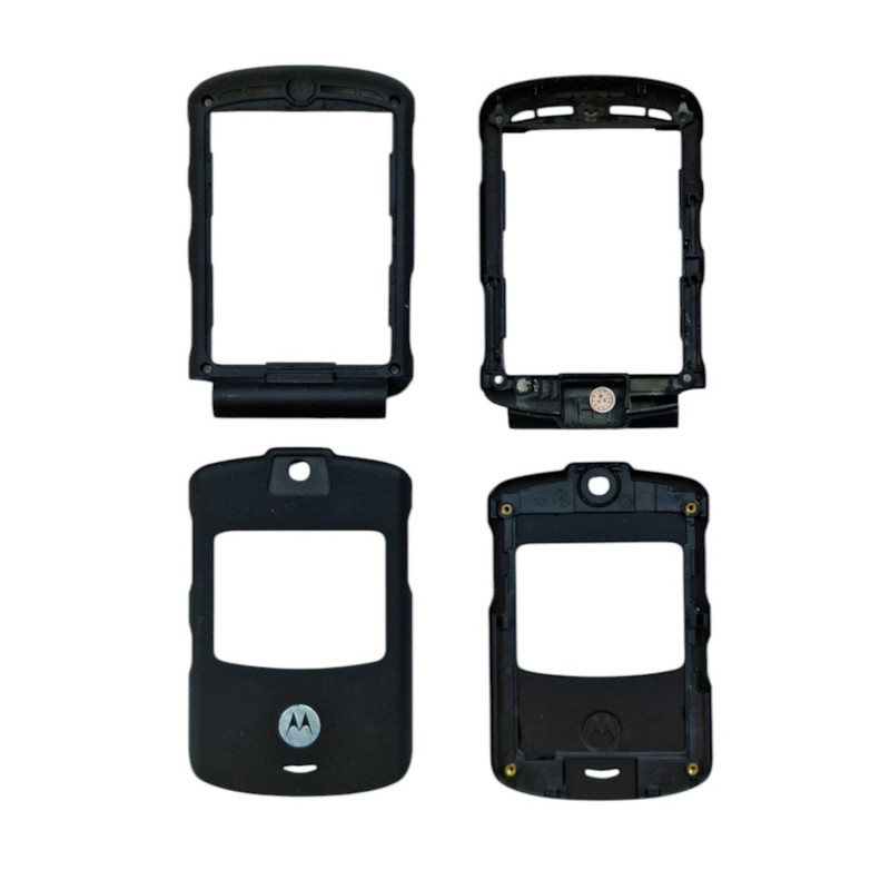 Motorola V3 Original Housing 2 Parts New Black