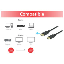 Equip 119256 DisplayPort cable