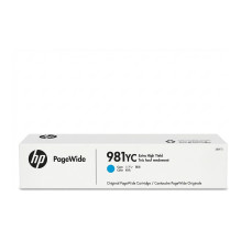 HP rašalo kasetė 981Y žydra