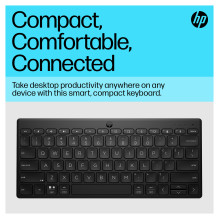 HP 350 BLK Compact Multi-Device keyboard HP 350 BLK Compact Multi-Device keyboard