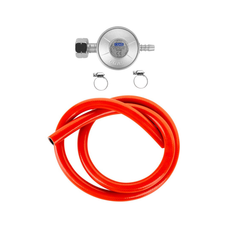 TEESA BBQ GAS REGULATOR FOR BARBECUE (HOSE, BANDS)